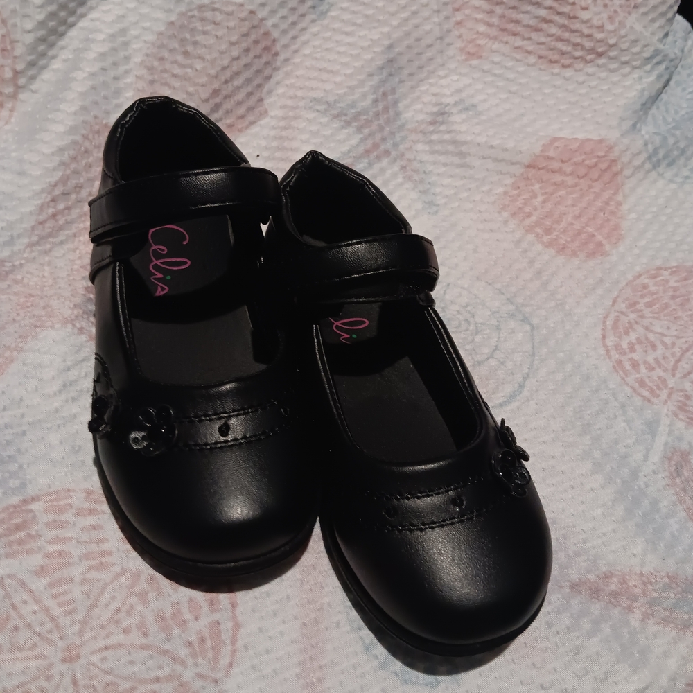 CeliaB 🐞 Black Kids Mary Jane Shoes